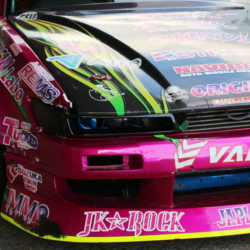 Nissan S13 Silvia JDM Origin Combat Eyes Open Type