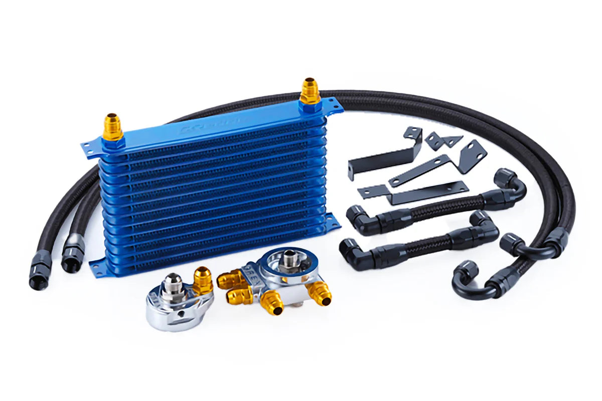 GReddy Toyota JZX100 Chaser Oil Filter Relocation and Oil Cooler Kit
