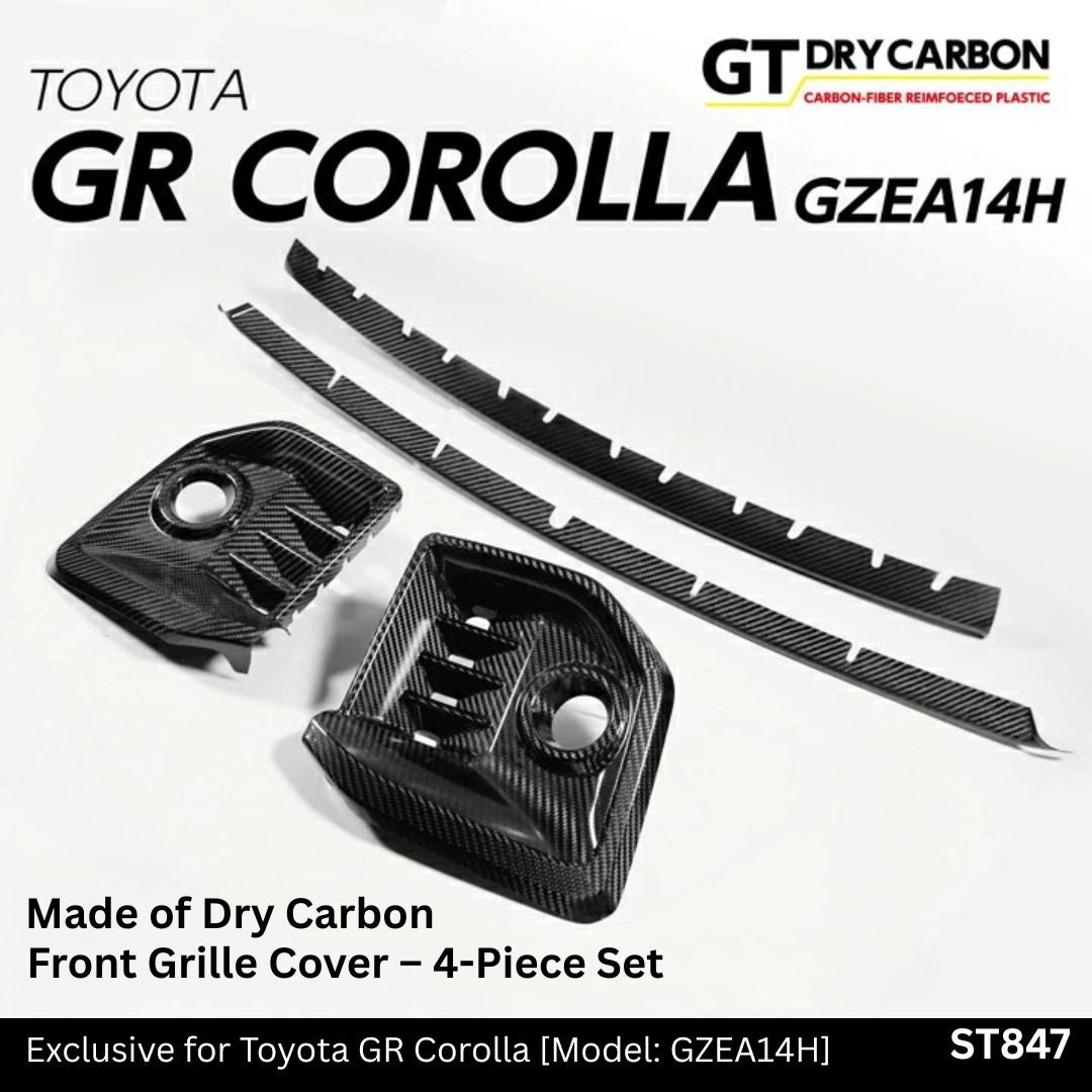 Axis Parts Dry Carbon Front Grill Cover