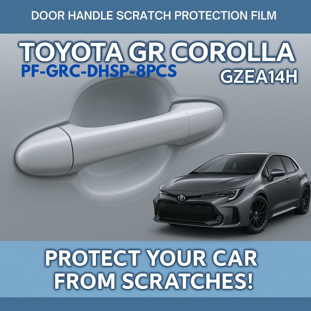 Toyota GR Corolla Door Handle Scratch Protector 8pcs Set