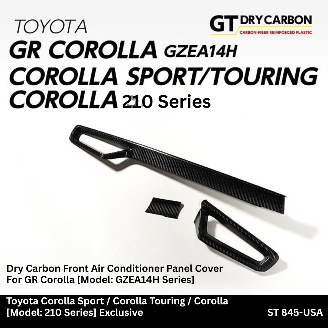 Toyota GR Corolla Front Air Conditioner Panel Cover