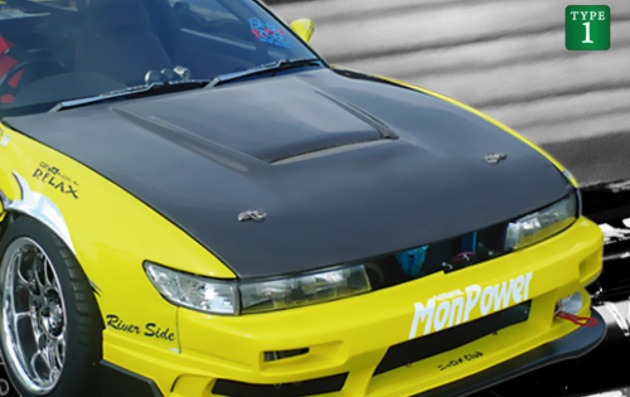 Origin Lab S13 Rear Overfenders Type 4 75mm