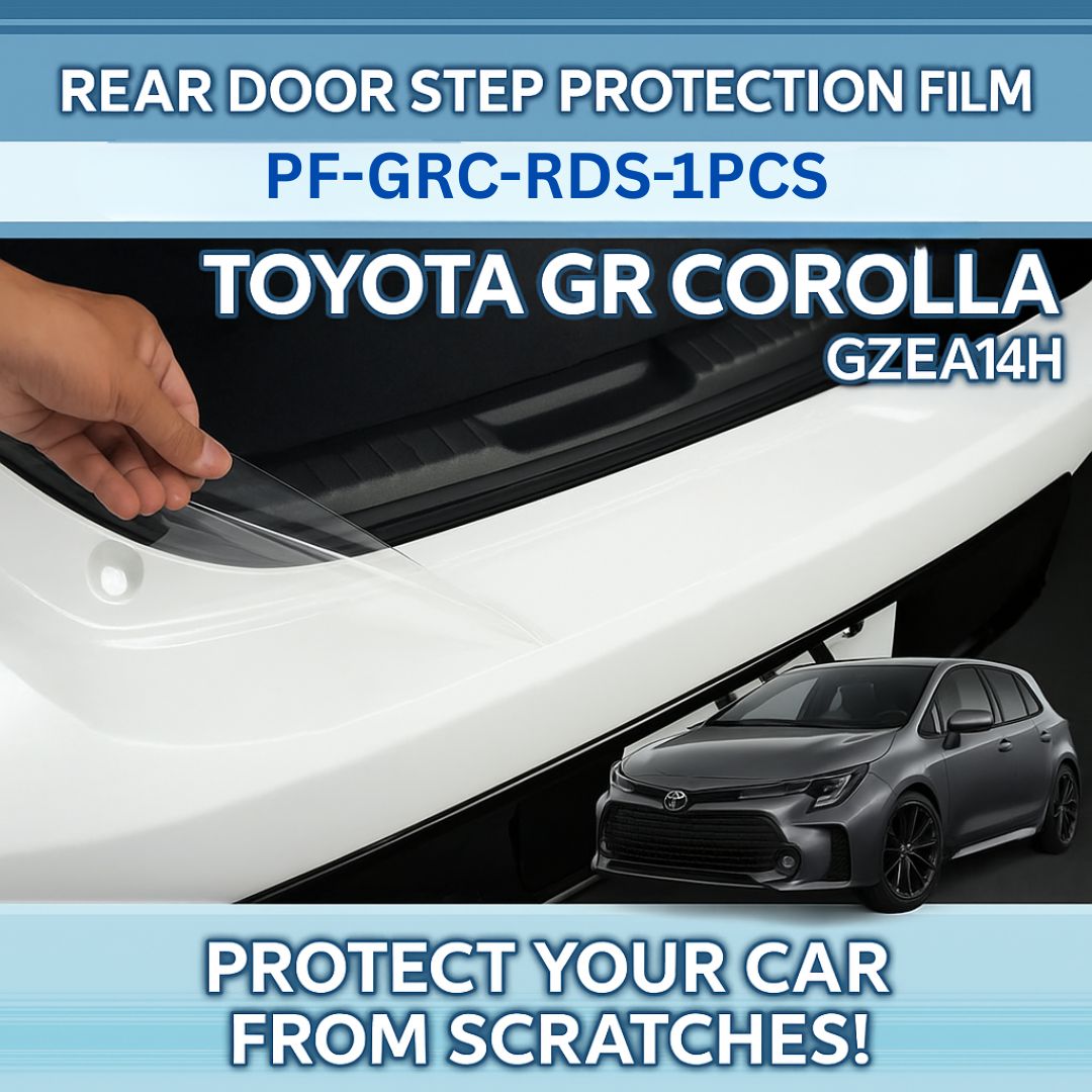 Toyota GR Corolla Rear Door Step Protection Film