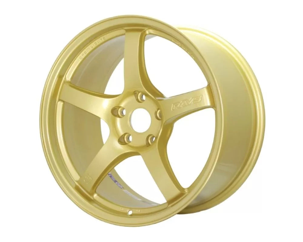 Gram Lights 57CR 17X9.0+38 5-100 E8 Gold Wheel