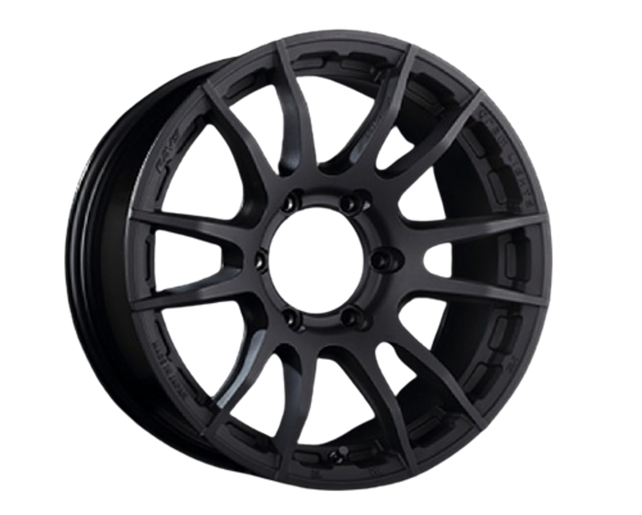 Gram Lights 57XR-X 17X8.5+00 6-139.7 Black Graphite Wheel