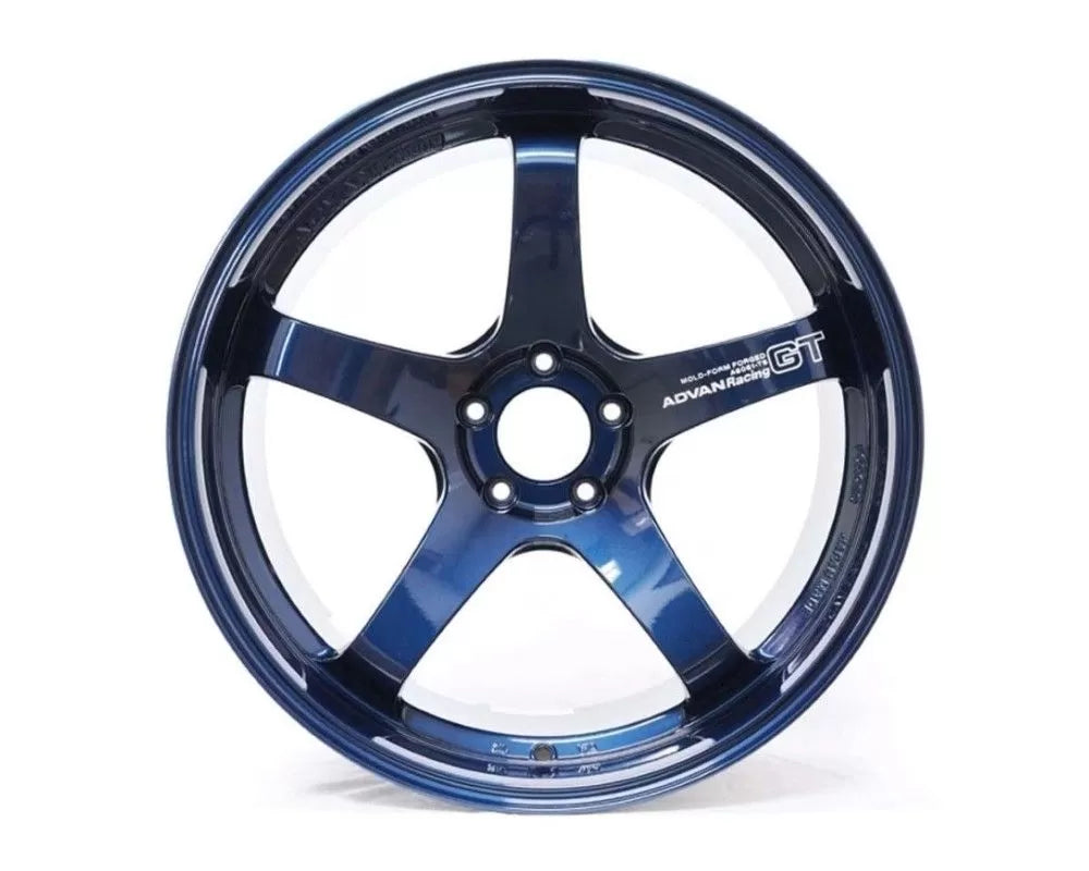 Advan GT Premium 20X10.0+35 5-114.3 Racing Titanium Blue Wheel