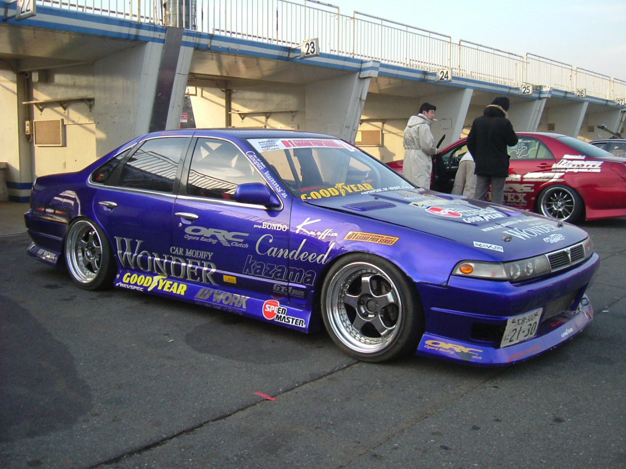 Car Modify Wonder Shadow A31 Cefiro 3-Pc Full Aero Body Kit Shadow