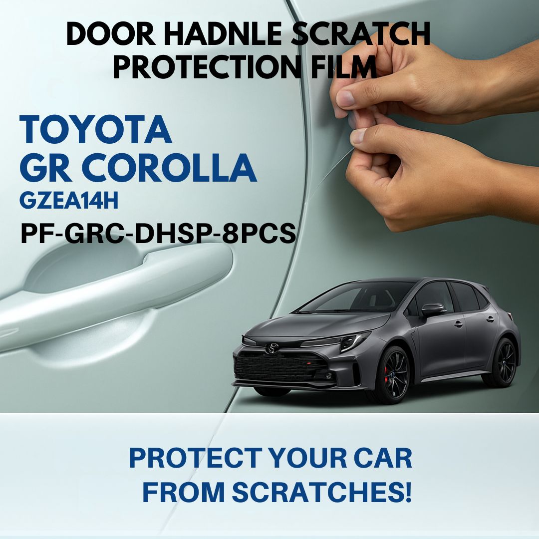 Toyota GR Carolla Door Handle Scratch Protection Film 8Pcs Set