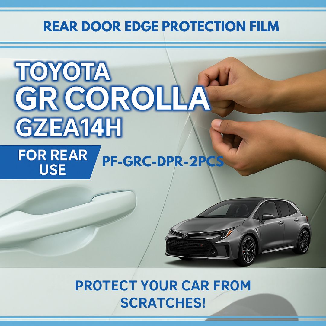 Toyota GR Corolla Rear Door Edge Protection Film
