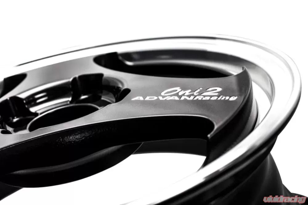 Advan ONI2 15X8.0+30 4-100 Machining & Black Gunmetallic Wheel
