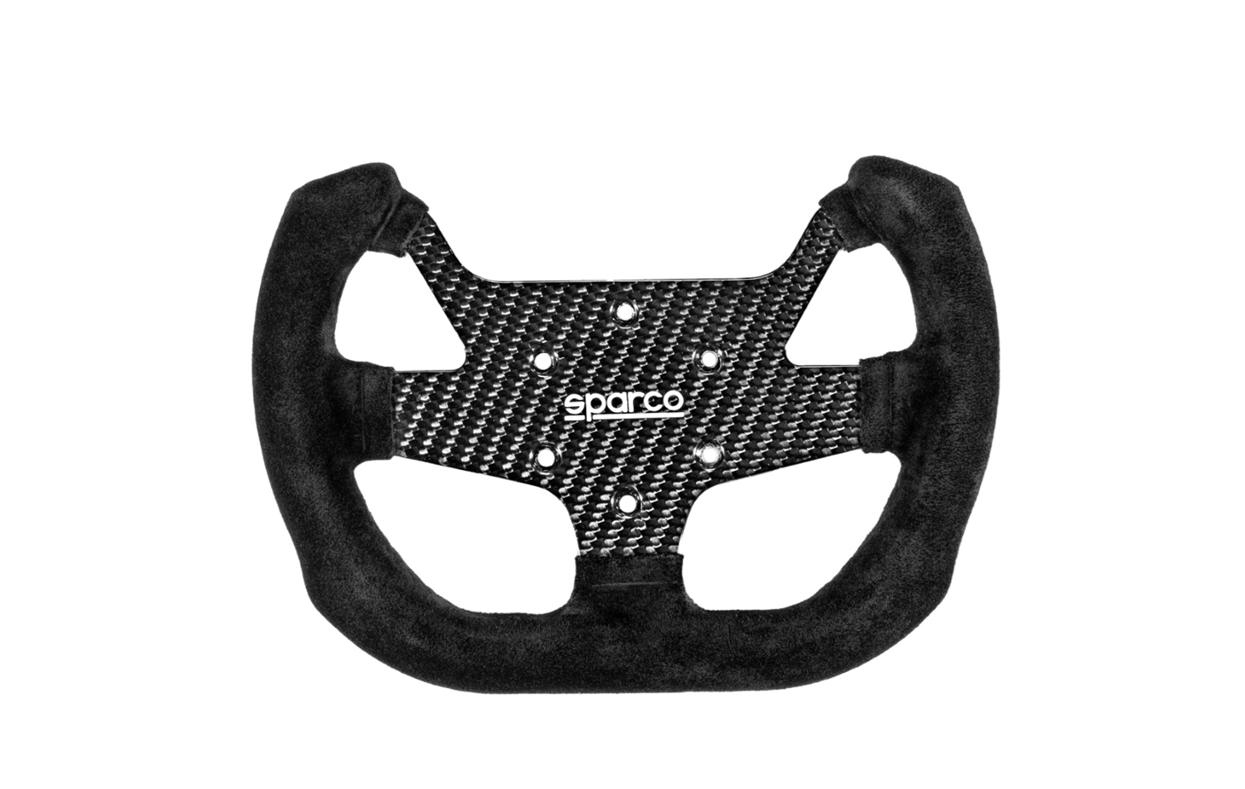 Sparco Steering Wheel F10C Carbon Suede Black - REWRK Collective