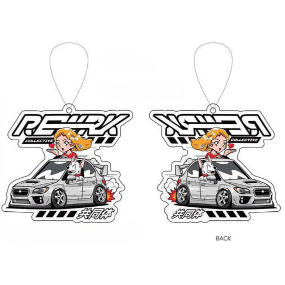 REWRK COLLECTIVE X ALMOST STOCK GARAGE AIR FRESHENER