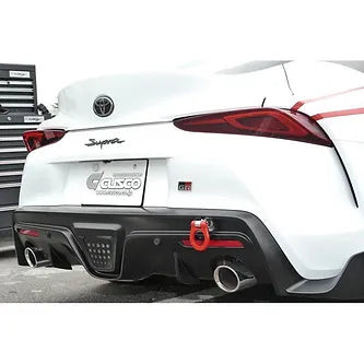 Cusco Folding Rear Tow Hook 2020+ Toyota Supra (A90) 3.0L Turbo - Red - REWRK Collective