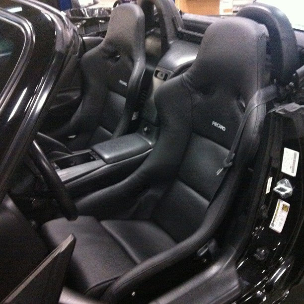 Recaro Pole Position N.G. Seat - Black Leather/Black Leather - REWRK Collective