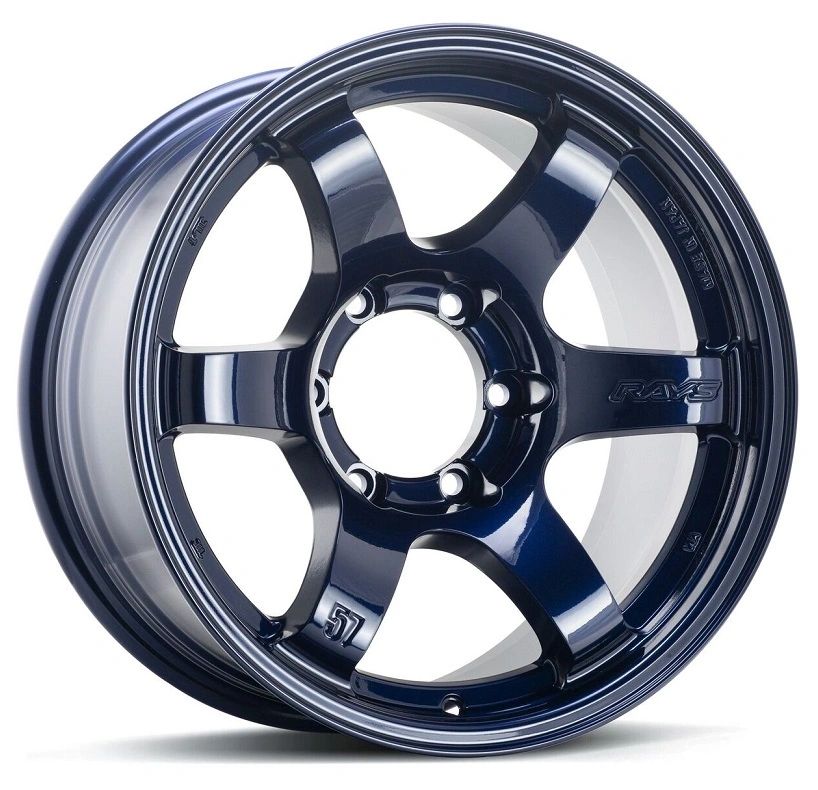 Gram Lights 57DR-X 17X8.5+00 6-139.7 Eternal Blue Pearl Wheel