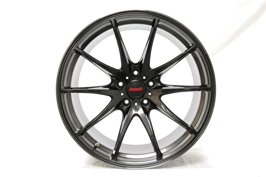 Volk Racing G25 20X8.5+40 5-114.3 Formula Silver / Black Clear Wheel