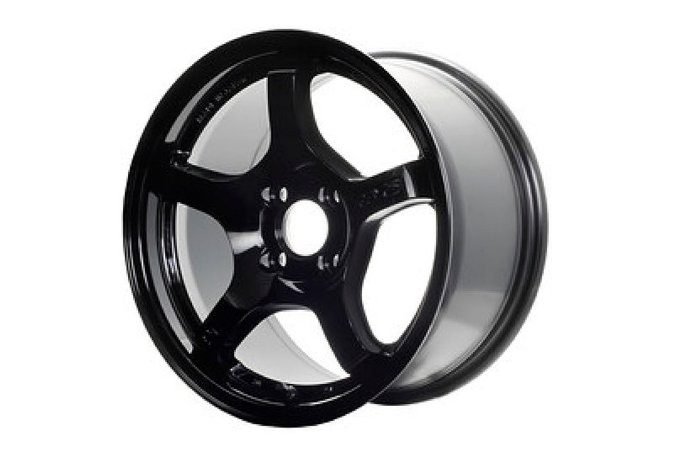 Gram Lights 57CR 19X10.5+12 5-114.3 Semi Gloss Black Wheel