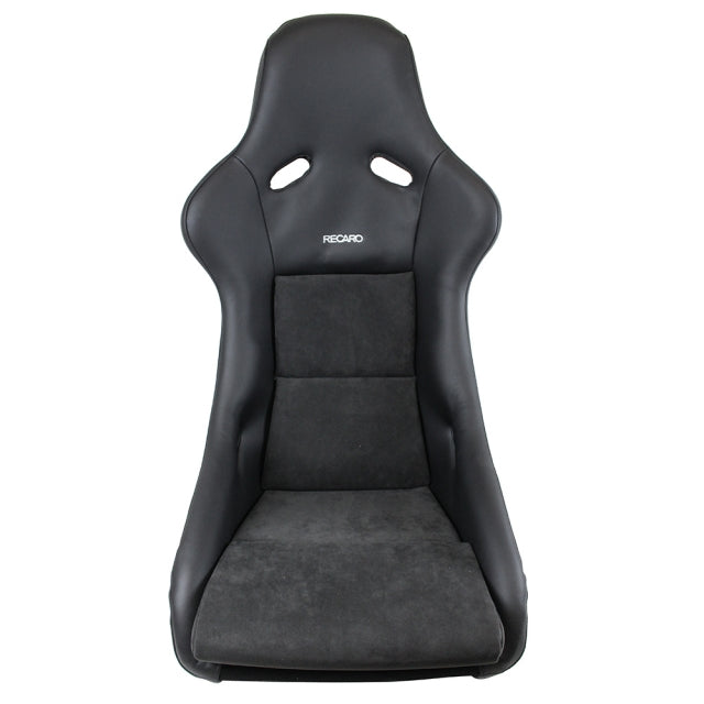 Recaro Pole Position N.G. Seat - Black Leather/Grey Suede - REWRK Collective