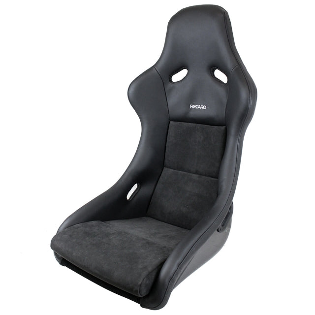 Recaro Pole Position N.G. Seat - Black Leather/Grey Suede - REWRK Collective