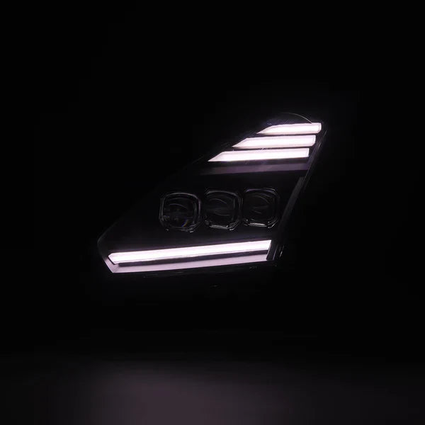 09-25 Nissan GT-R NOVA-Series LED Projector Headlights Black/ Alpha-Black (ETA late Apr)