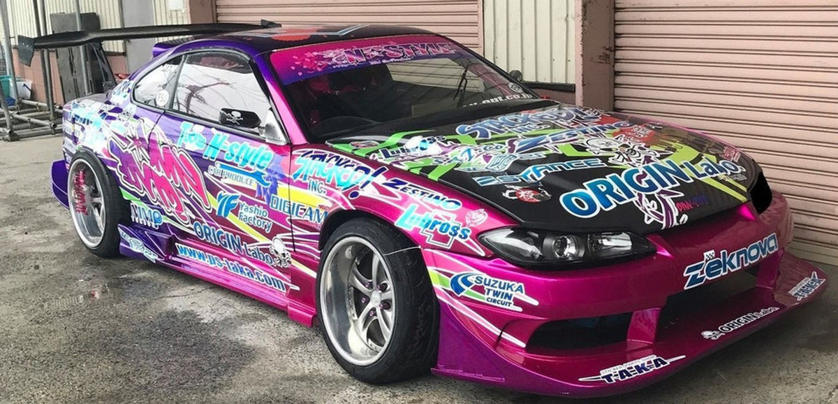 Origin Lab Nissan S15 Silvia +55mm Type 3 Front Fenders