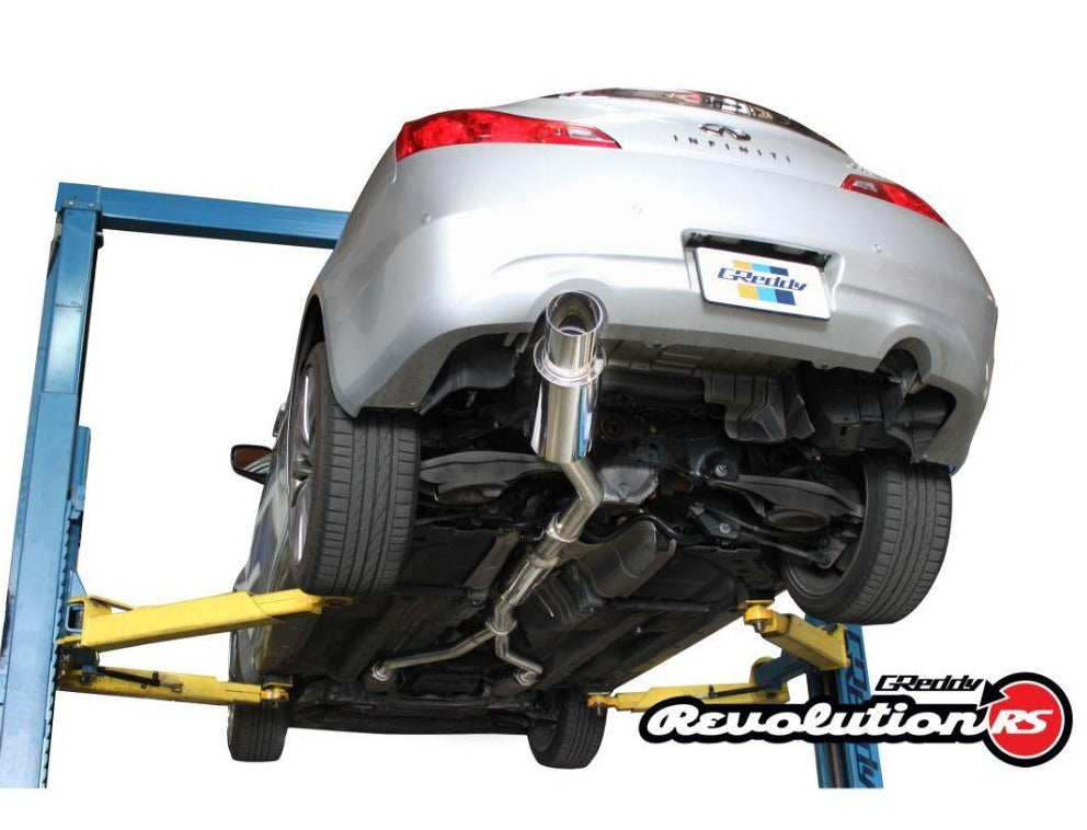 GReddy 07-14 Infiniti G37 Single Revolution RS Exhaust - REWRK Collective