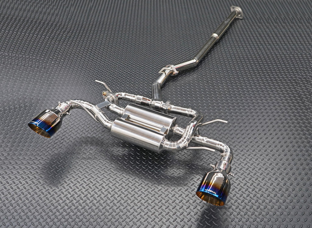 Aimgain Loop Power Muffler Exhaust System - Toyota GR86 2022+ - REWRK Collective