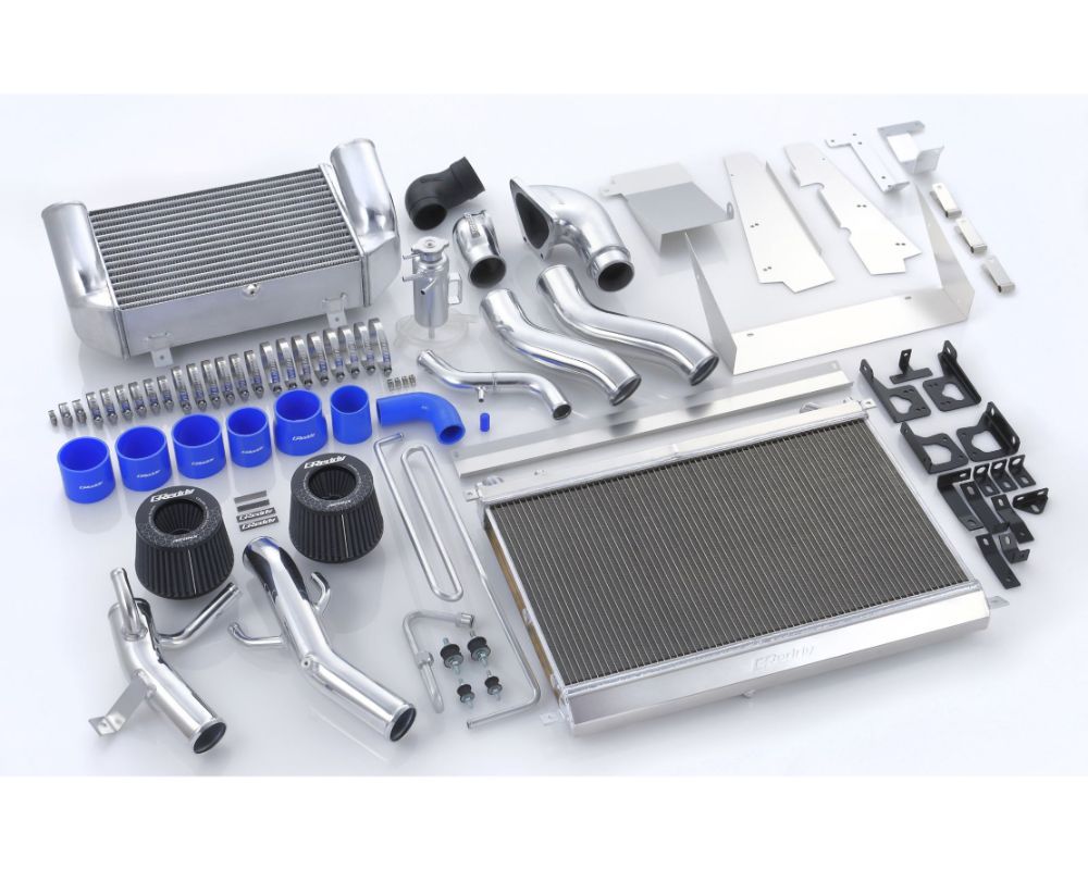 GReddy 92-02 Mazda RX-7 FD3S Ver. 2 T-19 V-Mount Full Intercooler Kit - REWRK Collective