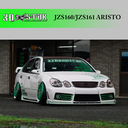 326POWER 3D STAR Body Kit for Lexus GS300/Toyota Aristo JZS161