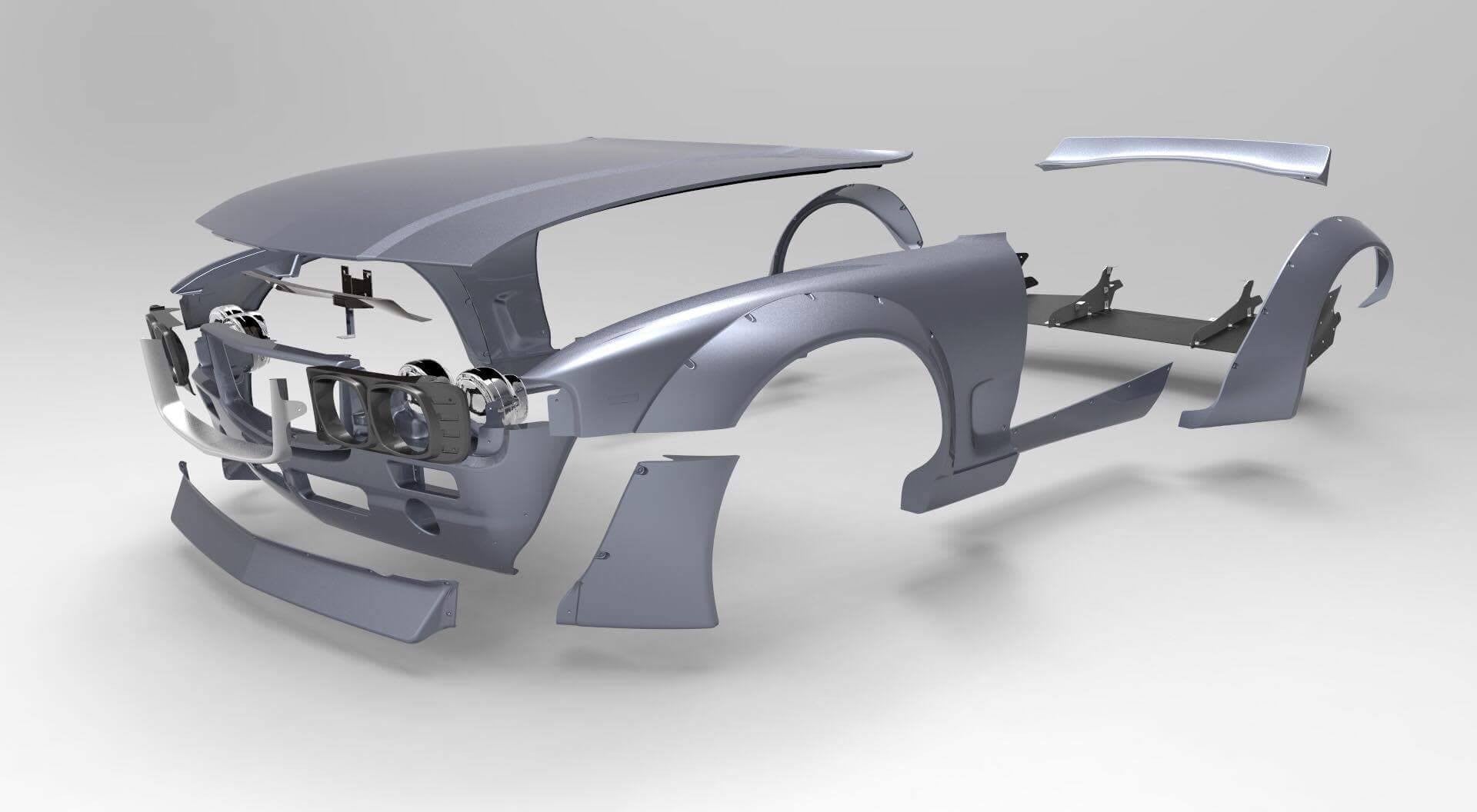 Pandem  Mazda FD3S V2 Boss Kit - REWRK Collective