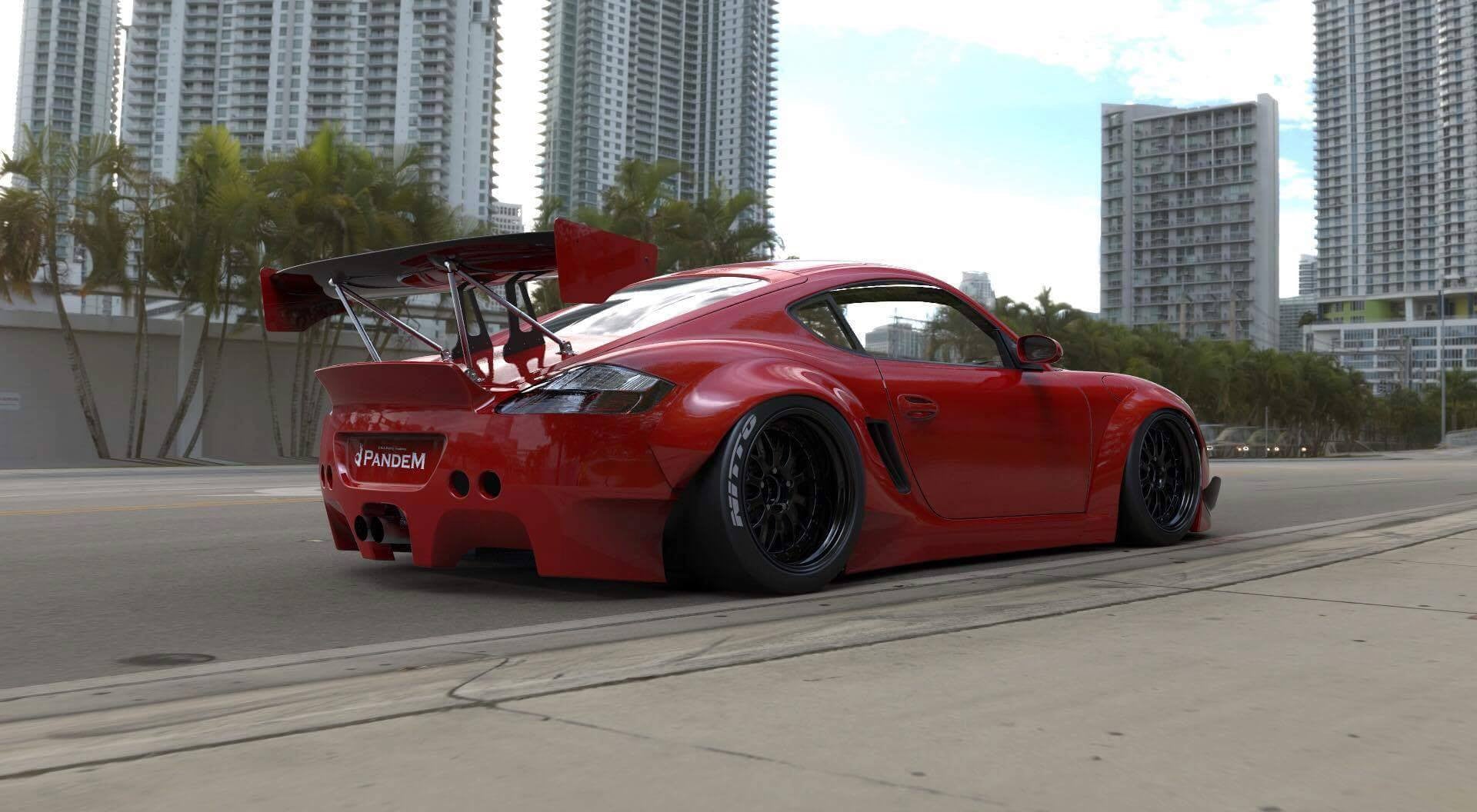 Pandem - Porsche Cayman 987.1 V1 - REWRK Collective