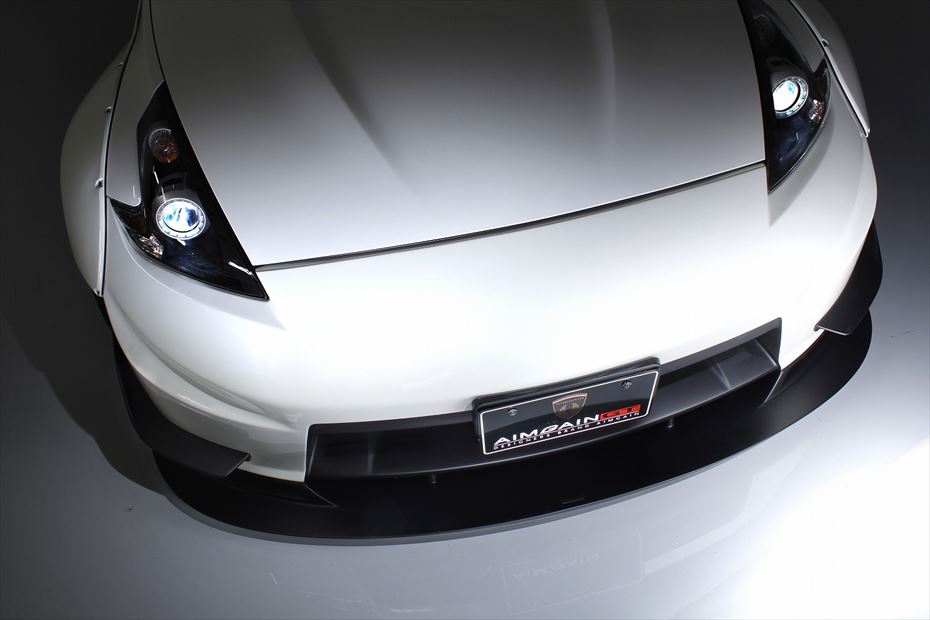 AIMGAIN Nissan 370Z Z34 GT FRONT OVER FENDERS L+R (BLACK MOLDING)