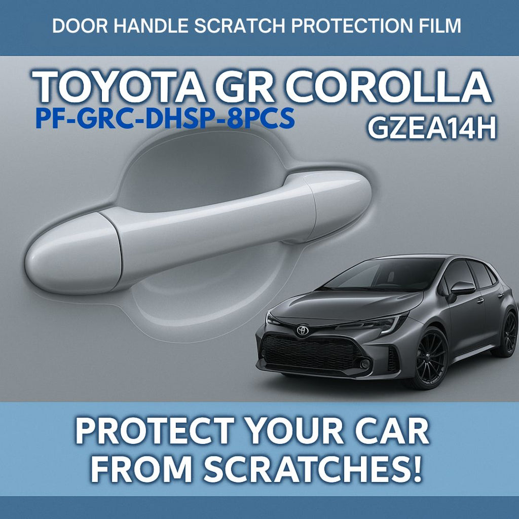 Toyota GR Corolla Door Handle Scratch Protector 8pcs Set