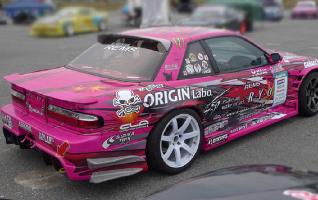 Origin Lab S13 Rear Overfenders Type 4 75mm - REWRK Collective