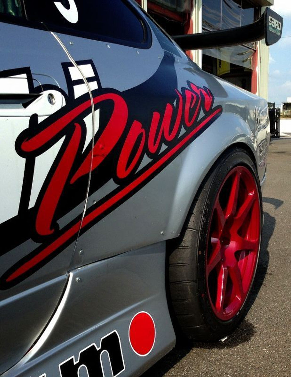 Koguchi Power S15 Silvia +50 Rear Wide Fender Set