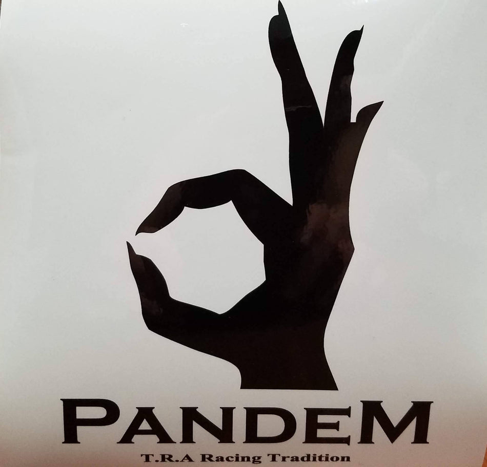 Pandem Stickers 5.5'' x 5.5'' ( Available in 2 colors) - REWRK Collective