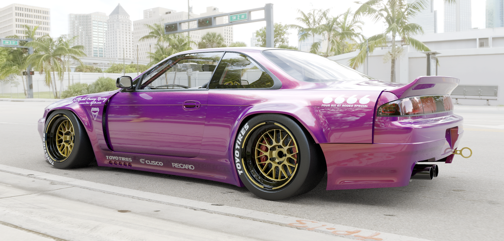 Pandem Nissan S14 V3