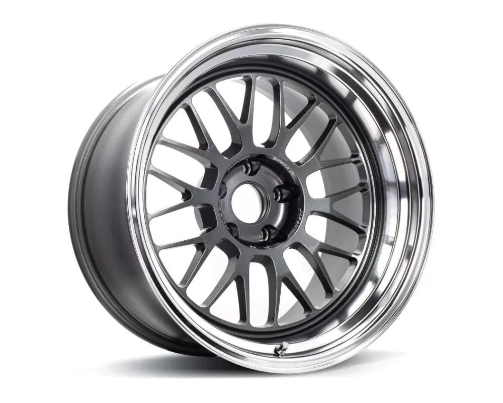 Volk Racing 21A 18X10.5+30 5-112 Dark Gunmetal/Rim DC Wheel