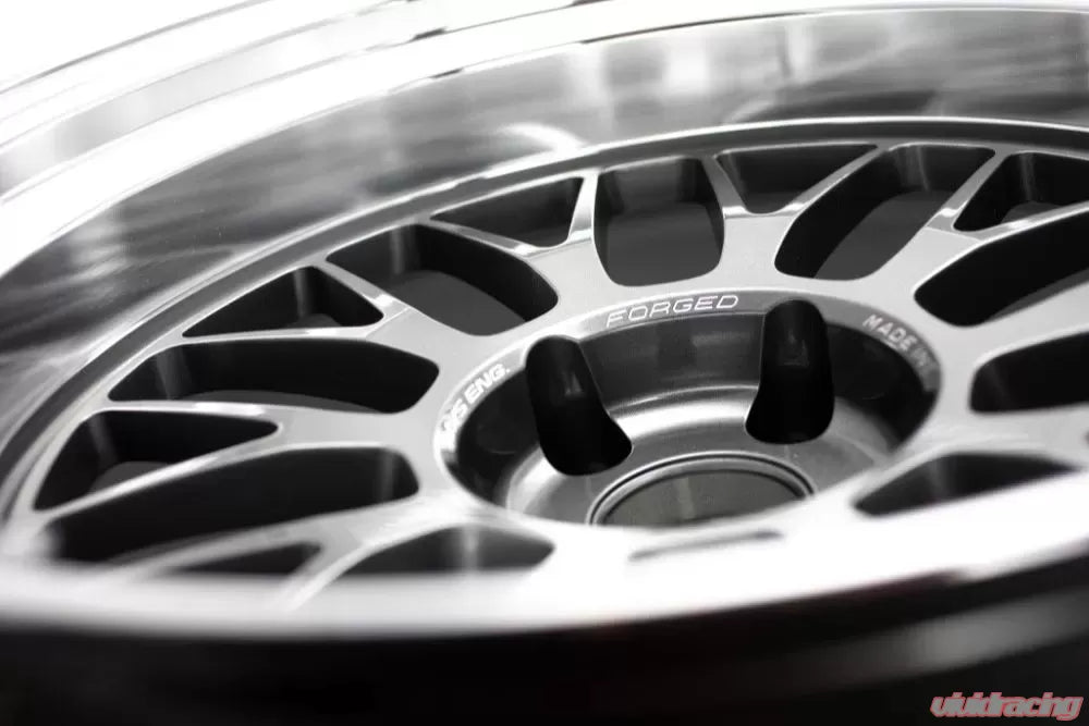 Volk Racing 21A 18X10.5+30 5-112 Dark Gunmetal/Rim DC Wheel