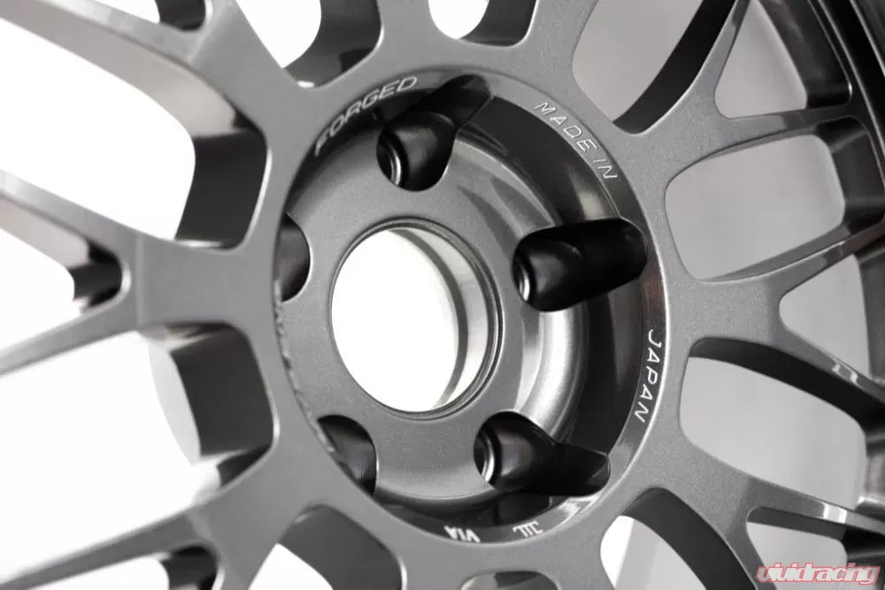 Volk Racing 21A 18X10.5+30 5-112 Dark Gunmetal/Rim DC Wheel