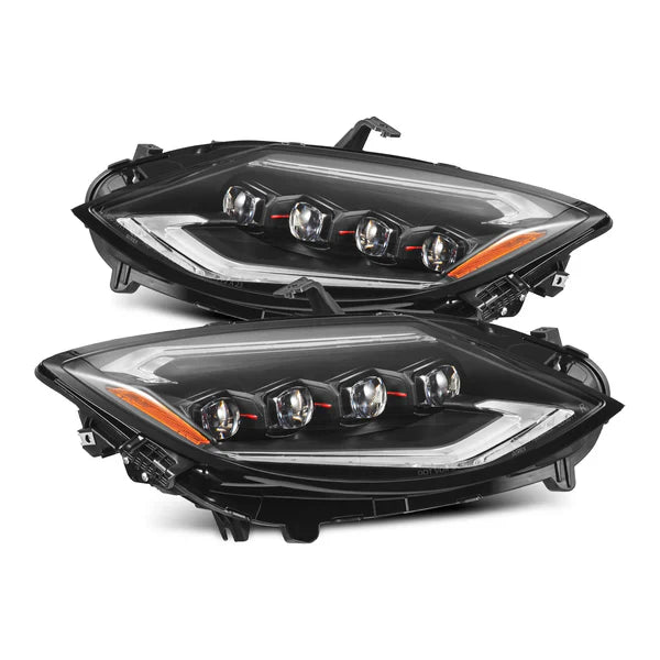 23-25 Nissan Z NOVA-Series LED Projector Headlights Black/Alpha-Black
