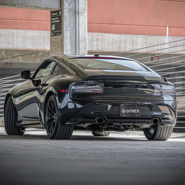 23-25 Nissan Z Twin-Loop Style NOVA-Series Prismatic LED Tail Lights Black/Alpha Black