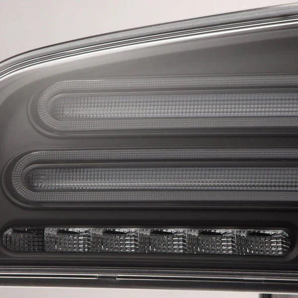 23-25 Nissan Z Twin-Loop Style NOVA-Series Prismatic LED Tail Lights Black/Alpha Black