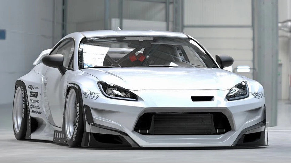 GReddy Pandem 2022+ Toyota GR86 (ZN8) Rocket Bunny Full Wide-Body Aero Kit w/ Wing - REWRK Collective