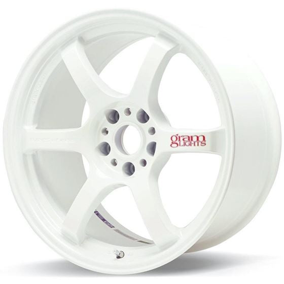 Gram Lights 57DR-X 17X8.5-10 6-139.7 Ceramic Pearl Wheel