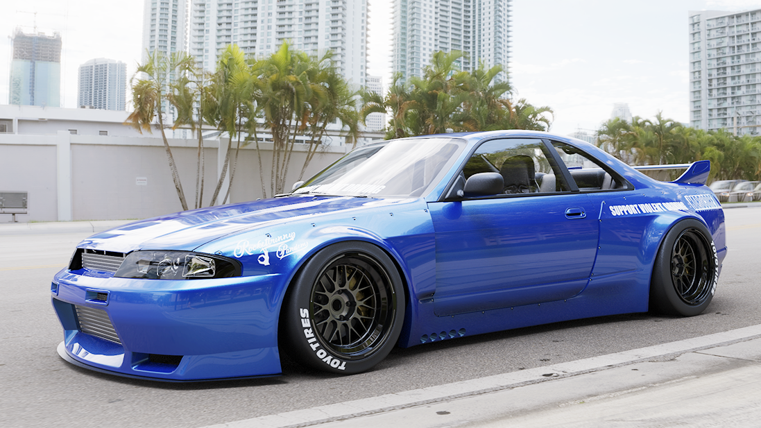 Pandem Nissan Skyline 1995-98 GTST R33 TYPE M / GTR - REWRK Collective