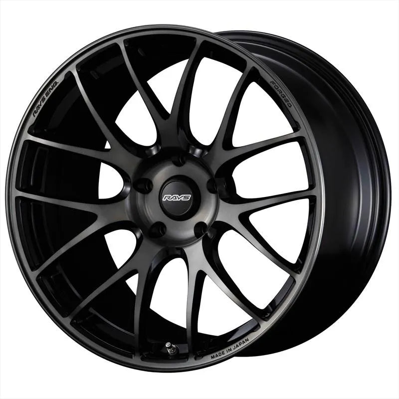 Volk Racing G27 PM 19X10.5+30 5-114.3 Pressed Black Clear Wheel