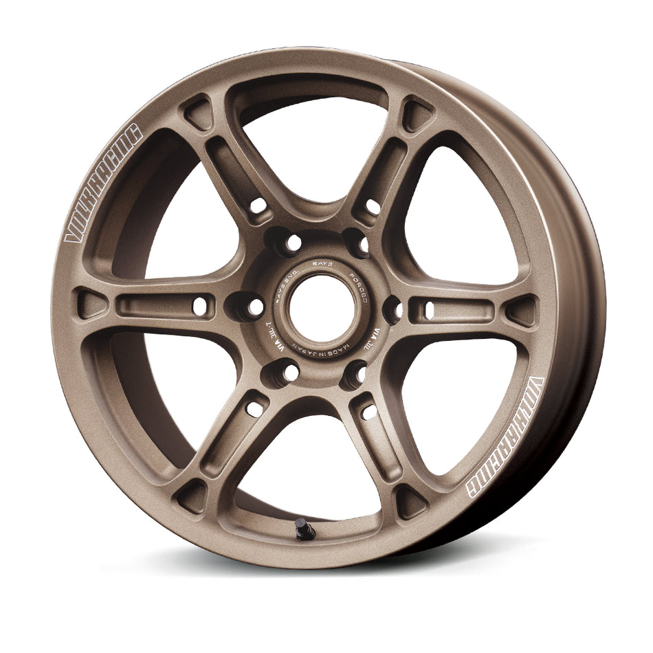 Volk Racing TE37XTR 17X8.0+00 6-139.7 Matte Gunbronze Wheel