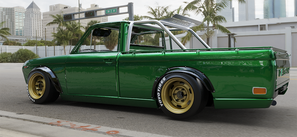 Pandem Datsun 521