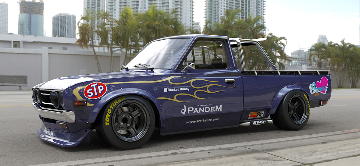 Pandem Datsun 620 ( IN STOCK )